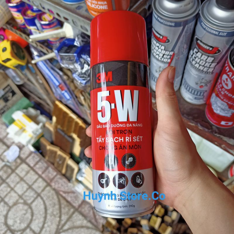 Dầu bảo dưỡng, tẩy gỉ sét đa năng 5W