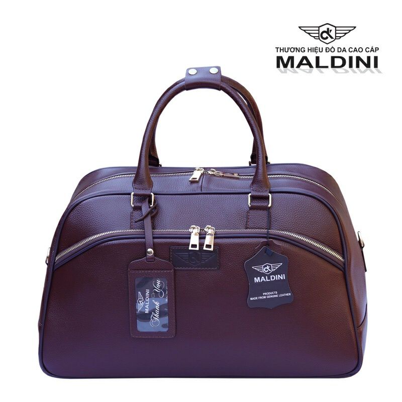 Túi Da Đựng Quần Áo Chơi Golf Maldini có Ngăn Để Giày Riêng