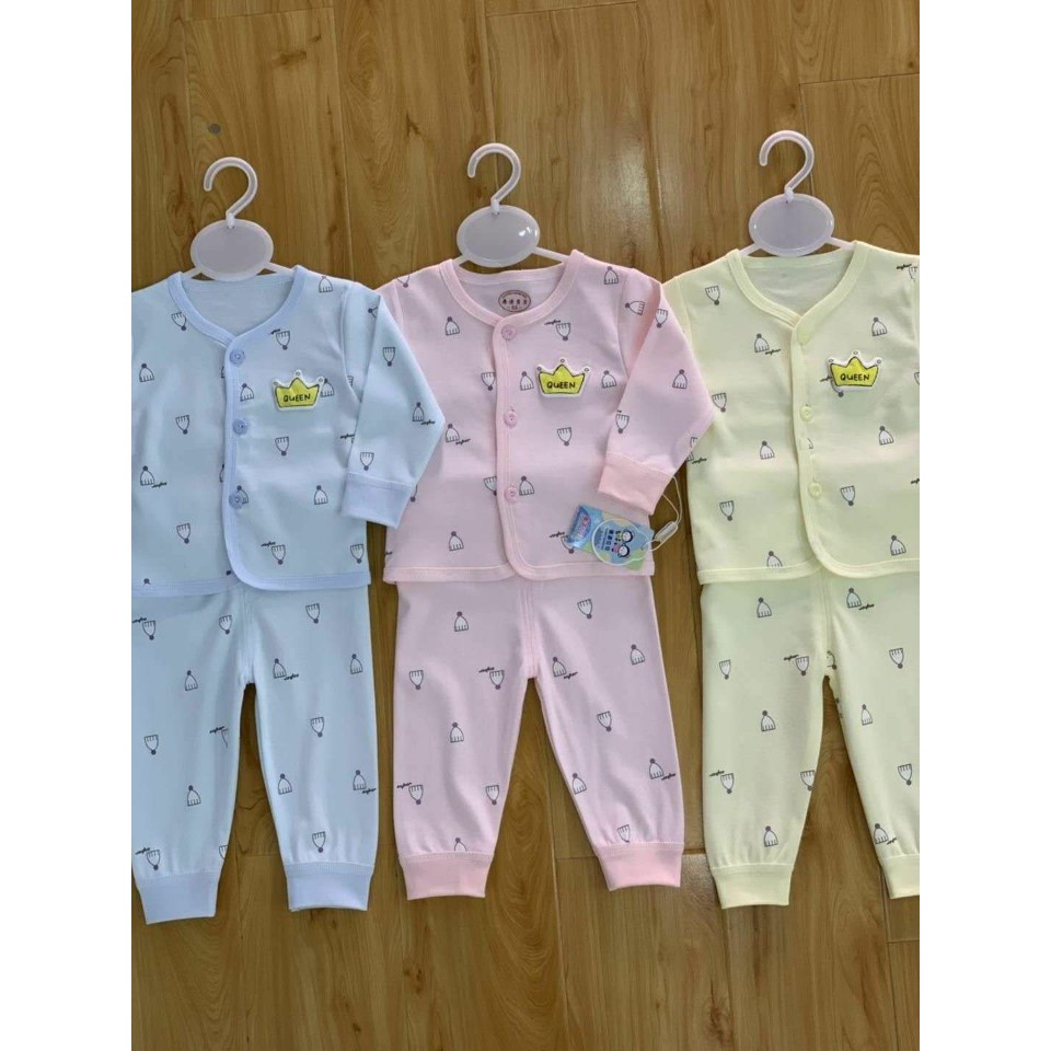 [Mã FAMAYFA2 giảm 10K đơn 50K] Bộ quần áo dài tay BEIBEI cho bé 100% COTTON hàng quảng châu cao cấp