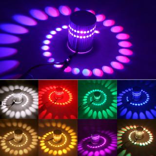 Đèn Led Gắn Tường 3w Rgb