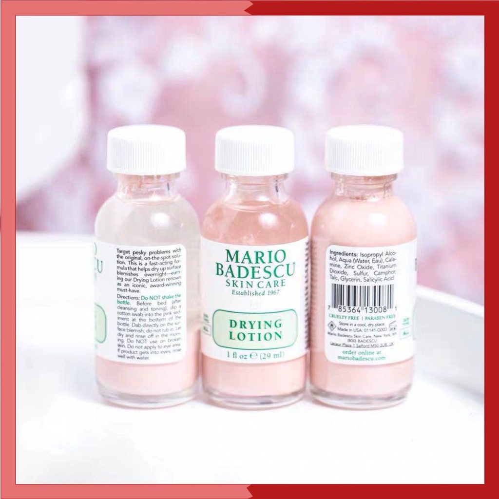 [BEAUTY] Dung Dịch Chấm Mụn Mario Badescu Drying Lotion 29ml