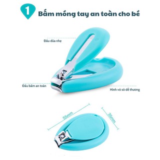 Bấm móng tay bộ 4 phụ kiện cho trẻ