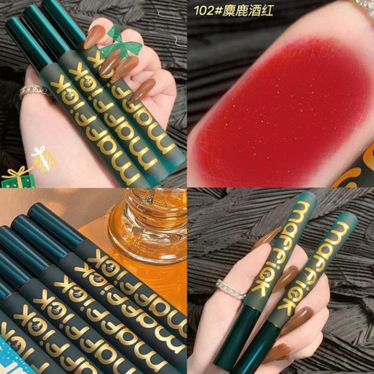 Son Kem Lì MAFFICK Vỏ Xanh Nhám Thiết Kế Bắt Mắt Cuốn Hút Độc Đáo Chuẩn Hàng Nội Địa Trung KING DC | BigBuy360 - bigbuy360.vn