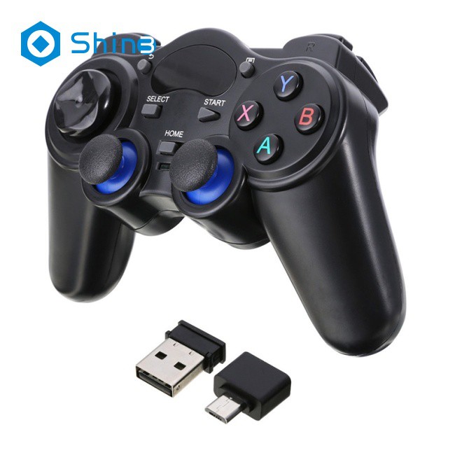 Shin3 2.4G Wireless Gaming Controller Gamepad for Android Tablets PC TV Box