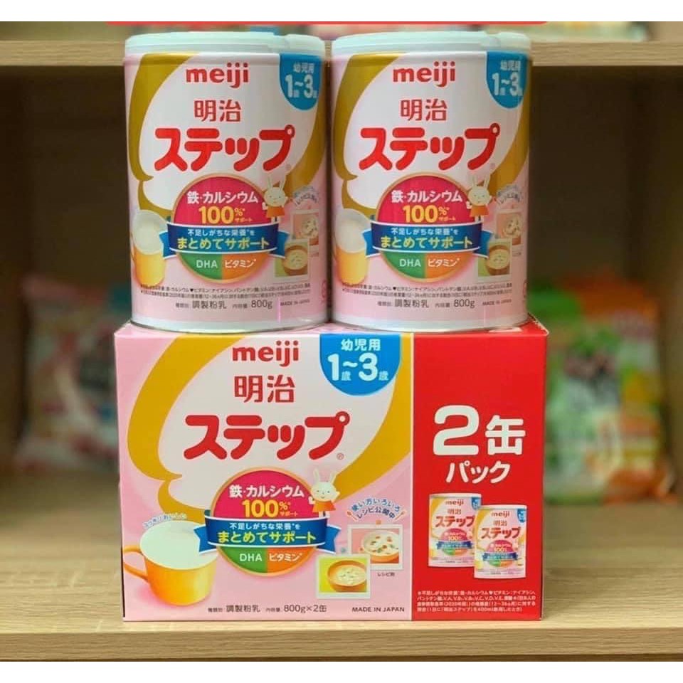 Sữa meiji 1-3 (800gr) nội địa Nhật date 2023