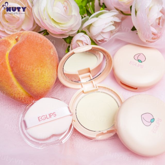 Phấn phủ kiềm dầu 🧡 Eglips Blur Powder Pact Peach LIMITED Edition