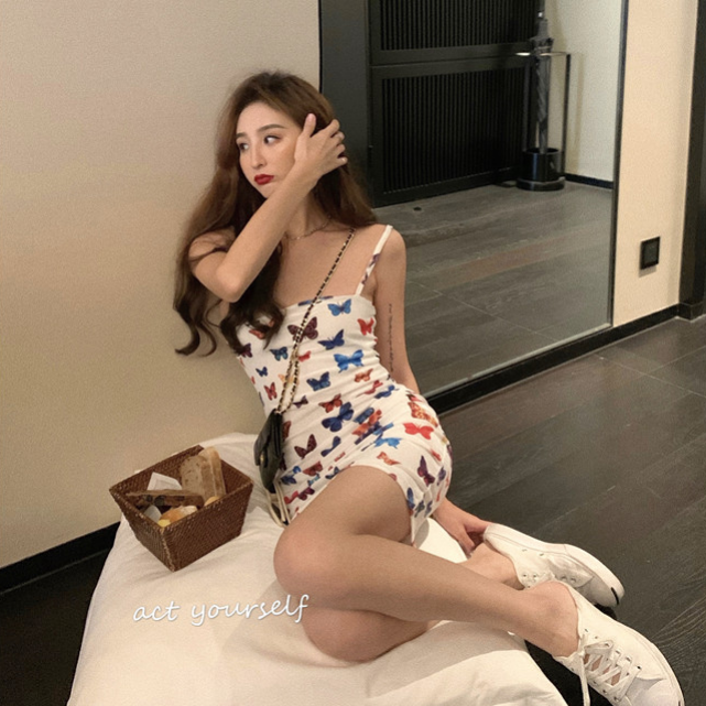 Đầm Hai Dây Thiết Kế Xinh Xắn Nữ Tính | BigBuy360 - bigbuy360.vn