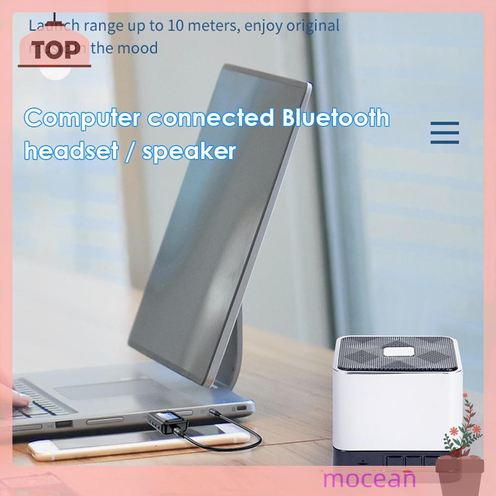 Usb Thu Phát Tín Hiệu Bluetooth Mocean 3.5mm Cho Tv / Xe Hơi | BigBuy360 - bigbuy360.vn
