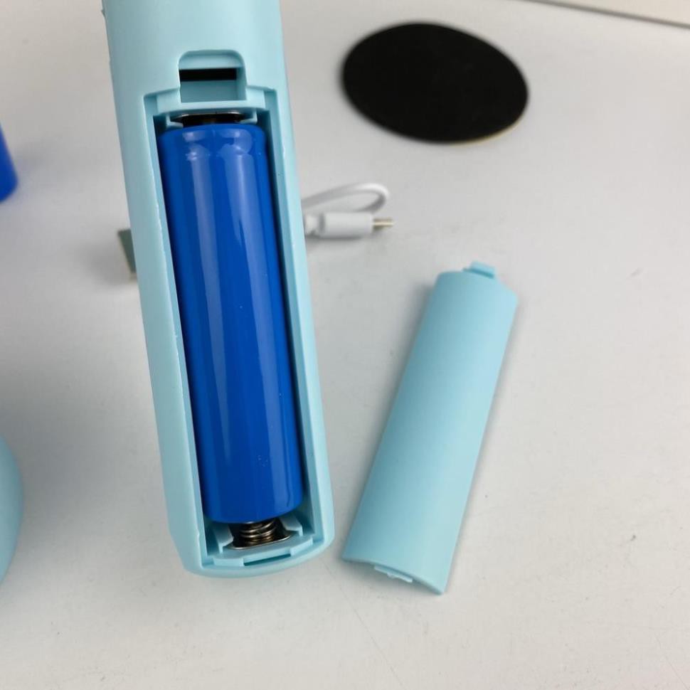 [Hàng Chính Hãng]_Quạt Cầm Tay Gutek Minifan 3 Tốc Độ Gió Với Pin Sạc Tích Điện , Tặng Kèm Dây Đeo Và Chân Để Bàn | BigBuy360 - bigbuy360.vn