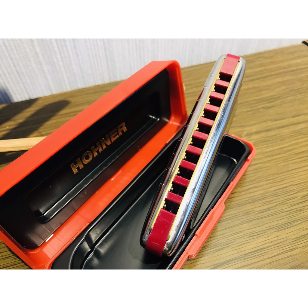 Kèn harmonica Diatonic Hohner Golden Melody ( Full Tone, Key A, Bb, C, D ,E, F, G ) Nhập khẩu Đức - Phân phối Sol.G