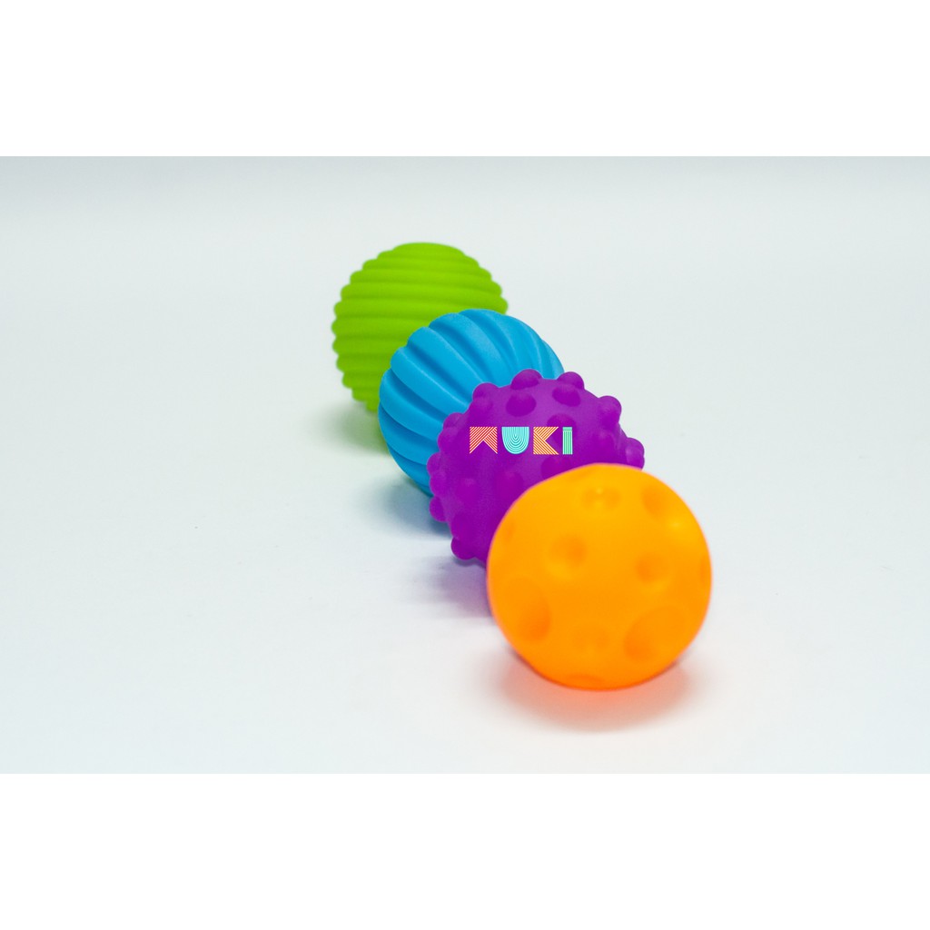 Set 4 bóng nắm kích thích xúc giác Ball Sensory Set