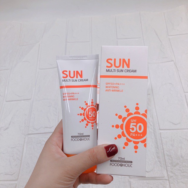 KEM CHỐNG NẮNG ĐA NĂNG (SUN MULTI SUN CREAM SPF50 ) - FOODHOLIC - 70ML