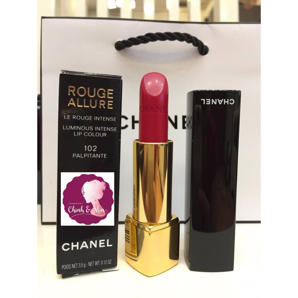 Son Chanel allure và allure velvet màu 96,98,102,104