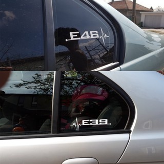 Sticker dán trang trí cửa sổ xe hơi bmw e28 e30 e34 e36 e37 e38 e39 e39 e46 e60 e61 e62 e80 e90 e91