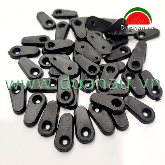 [2.400 cái] Hạt dưa nhựa dày VN - màu ĐEN