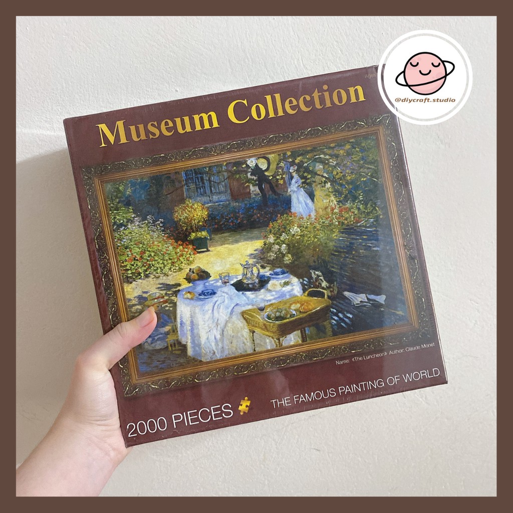 Đồ chơi ghép hình Museum Collection 2000 mảnh - Jigsaw Puzzle 2000pcs - VANGOGH, CLAUDE MONET ...