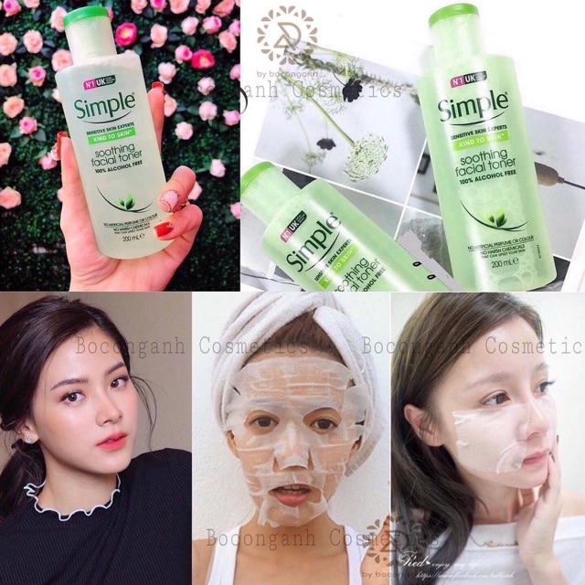 Nước hoa hồng Simple