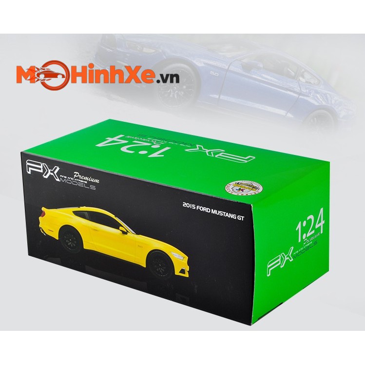 MÔ HÌNH XE FORD MUSTANG GT 2015 1:24 WELLY-FX