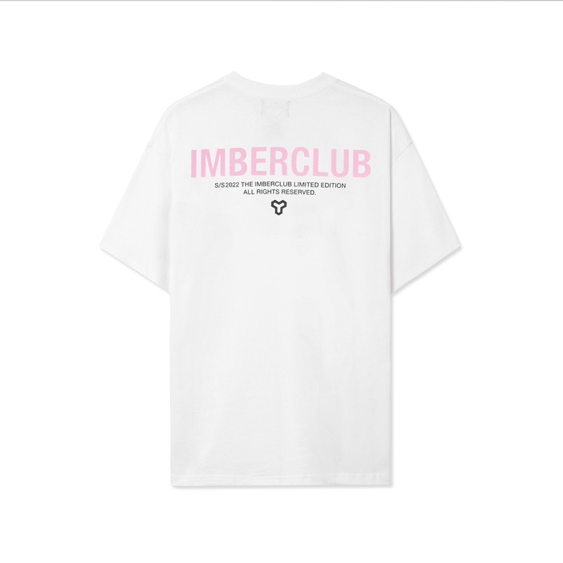 ÁO THUN SS 2022 IB NEW LOGO TEE / PINK IN WHITE