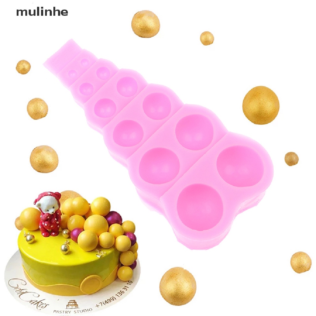 Khuôn Silicone Làm Bánh Hình Bán Cầu Độc Đáo