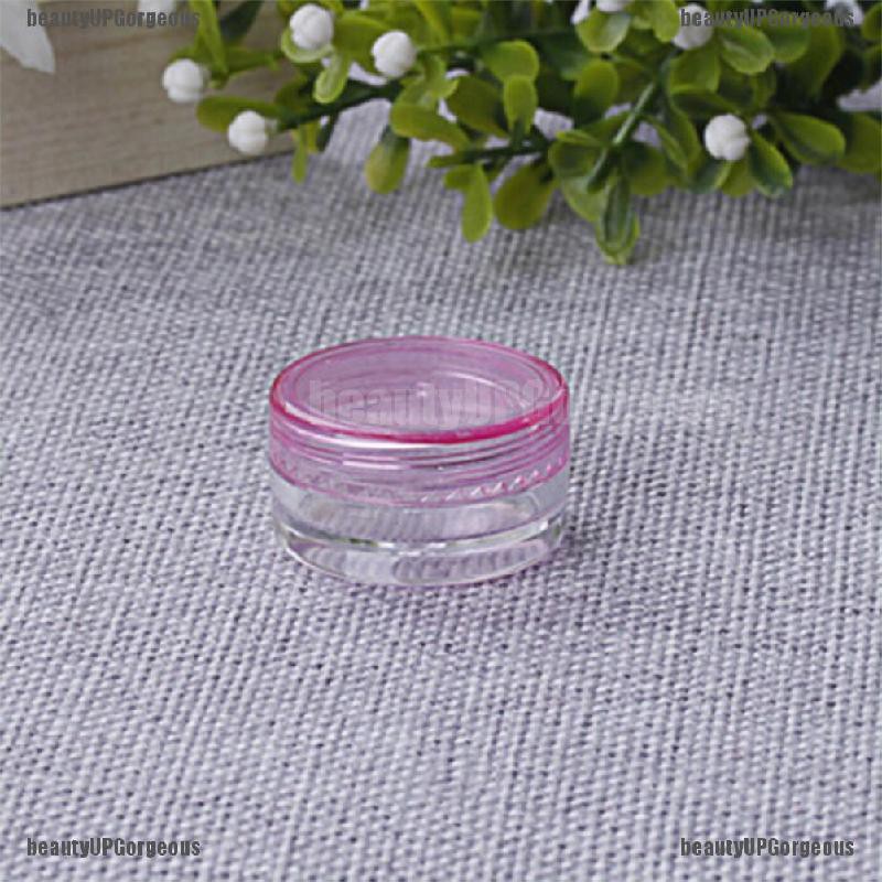 (Hàng Mới Về) Set 10 Lọ Rỗng 5ml Đựng Mỹ Phẩm Tiện Dụng