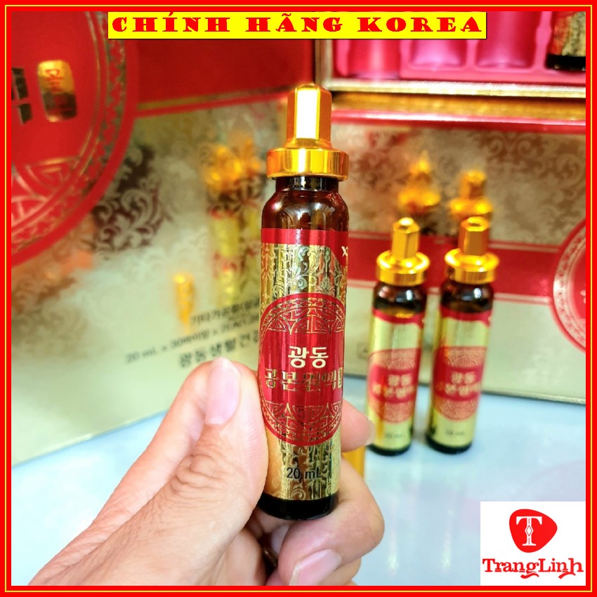 Bổ dược Kwangdong hàn quốc - Đông trùng hạ thảo 60 ống - Bổ thận, tăng cường sinh lý, phòng ung thư - tranglinhkorea
