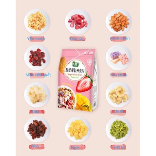 gói ngũ cốc yến mạch YOGURT FRUIT OATMEAL