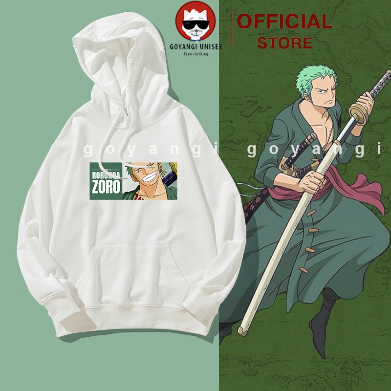 Áo Hoodie GYG Unisex Zoro Form Rộng Oversize Phong Cách Hàn Quốc