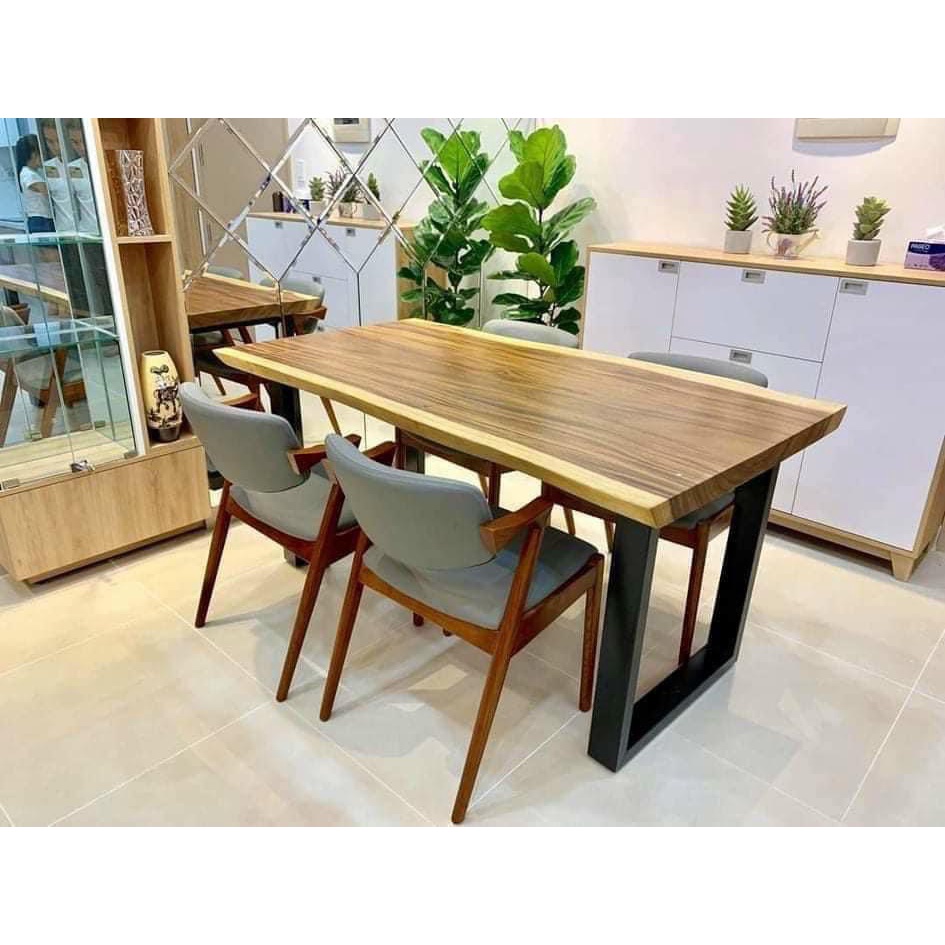 Tấm Gỗ Me Tây Nguyên Khối Chữ Nhật Làm Mặt Bàn Ghế Ăn,Bàn Làm Việc