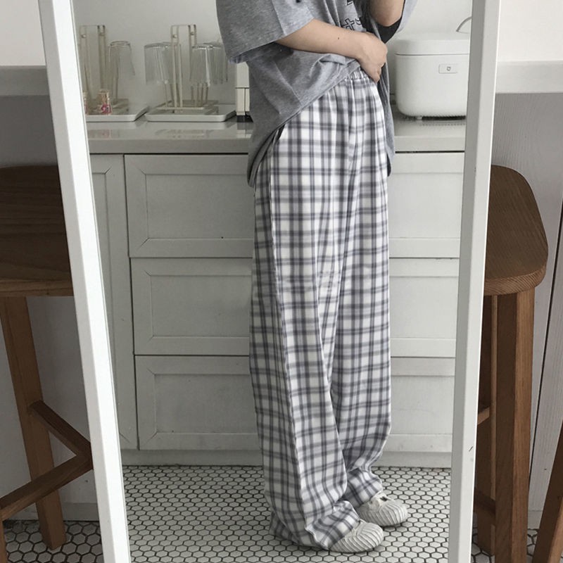 [ Mã FAMAYWA2 giảm 10K đơn 50K] Bộ quần culottes kẻ caro kèm áo thun SAMURAI form rộng tay lỡ Ulzzang