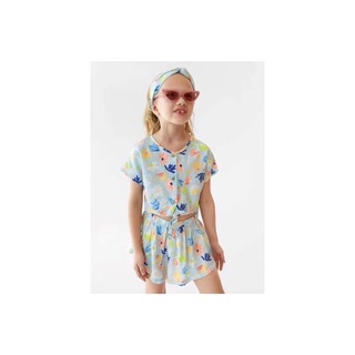 Set Zara 3 chi tiết bé gái thô mềm