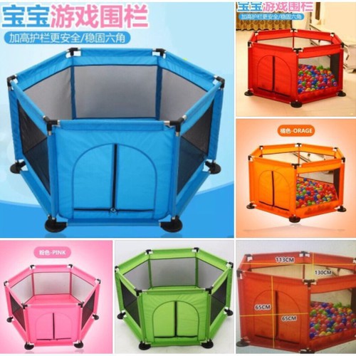 Nhà banh kiêm quây cũi và nhà bóng cho bé