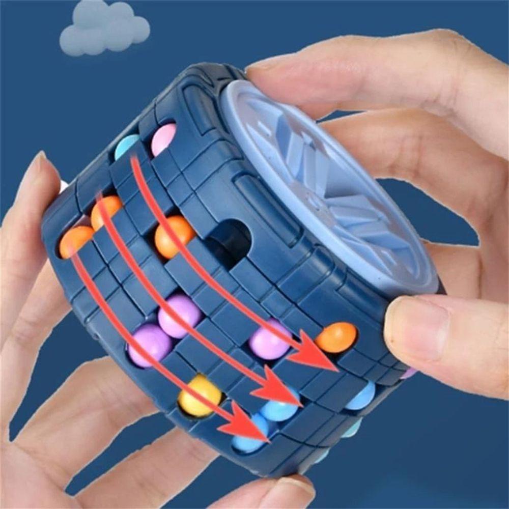 Đồ Chơi Khối Rubik Hạt Đậu Xoay Ma Thuật Sáng Tạo Giảm Căng Thẳng Đa Năng REBUY1 Dành Cho Trẻ Em Mẫ