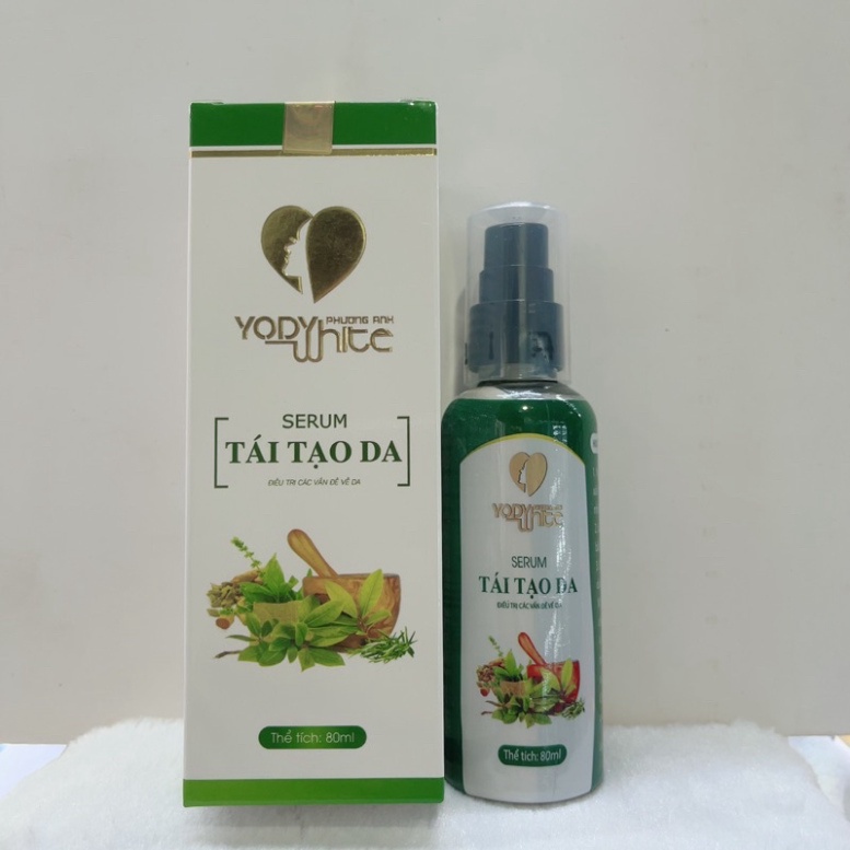 Tái tạo da Yody White Phương Anh Hàng Chính Hãng chai xanh 80ml (hàng xóa mã)
