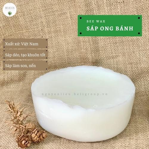 Sáp ong trắng làm nến - Bánh ong Việt Nam 1Kg