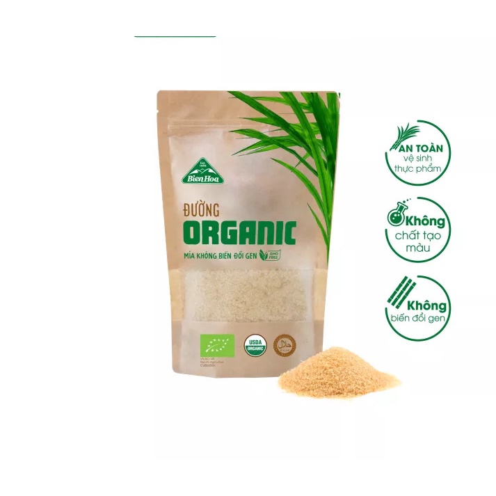Đường Organic Biên Hòa túi 400g - YOOSOO MALL