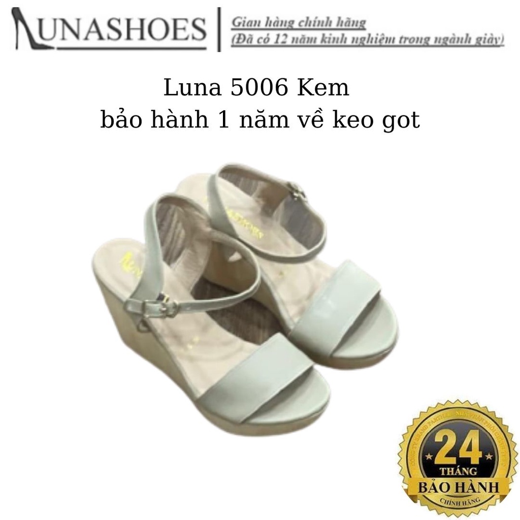 Giày Sandal Nữ Đế Xuồng 7p 5006 Siêu Êm Bảo hành 1 năm hàng fullbox shop tự thiết kế- Mẫu mới 2021