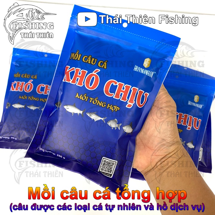 Mồi Câu Cá Tổng Hợp Khó Chịu Lam Gói 250g Chuyên Câu Sông Tự Nhiên, Hồ Dịch Vụ