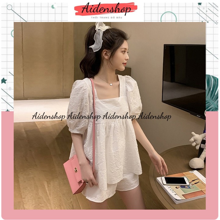 Bộ đồ bầu đẹp dạo phố set quần áo mùa hè hàng có size bộ thời trang đẹp giá rẻ