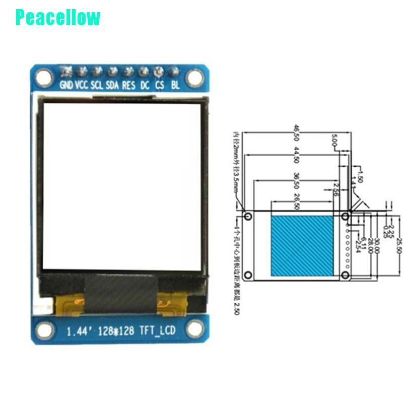 Mô Đun Màn Hình Tft Lcd 1.44 "128X128 65k Spi St7735 Oled Cho Arduino