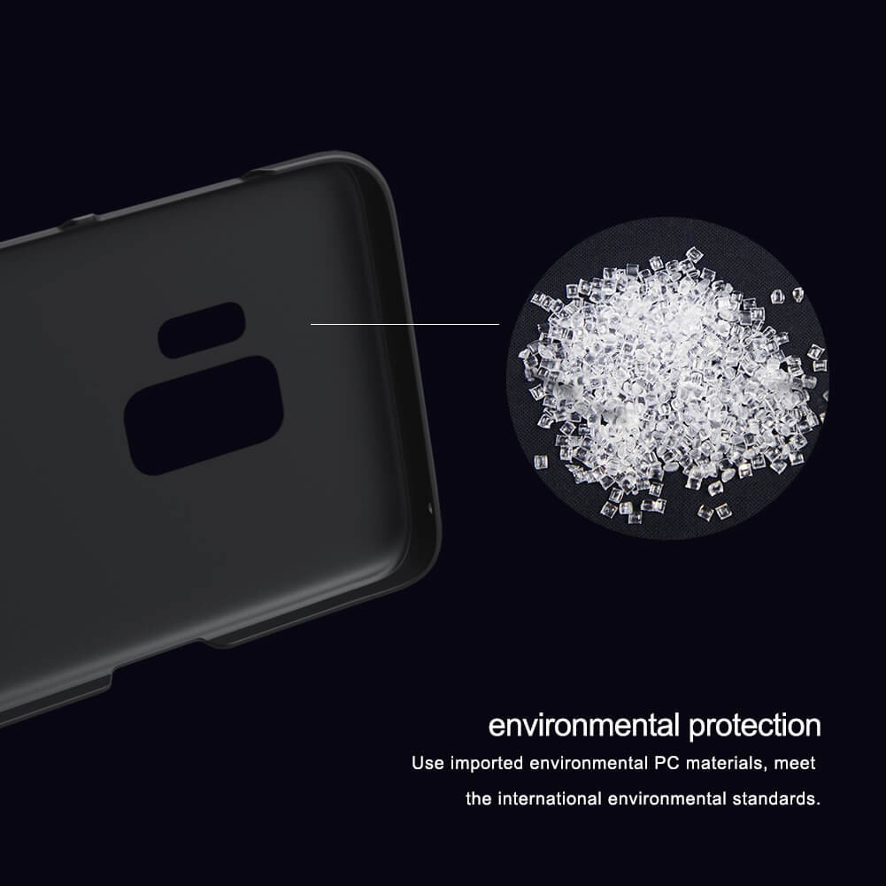 Ốp Lưng Sần chống sốc cho Samsung Galaxy S9 hiệu Nillkin (tặng kèm giá đỡ hoặc miếng dán) - Hàng Chính hãng