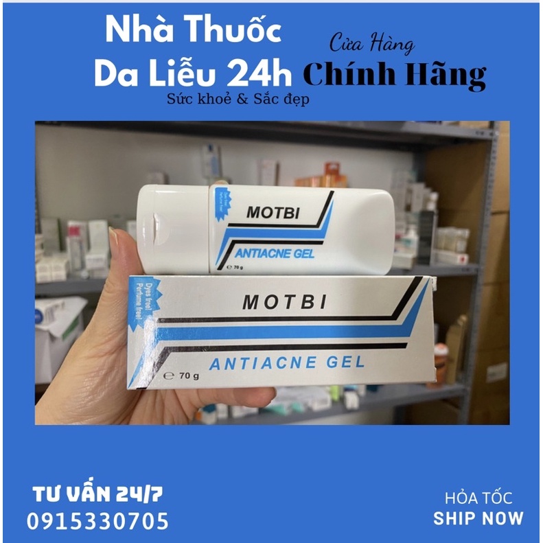 Motbi cream bôi mụn trứng cá 70g - Nhà Thuốc Da Liễu 24h