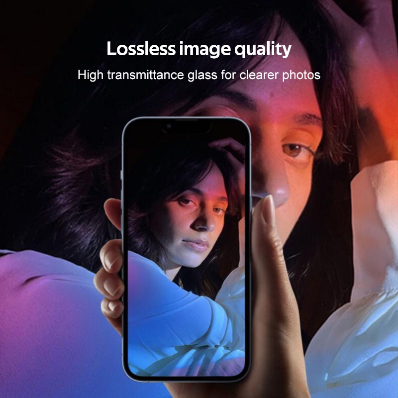 Tbtic Kính Cường Lực 9h Bảo Vệ camera Sau Điện Thoại iphone 15 14 plus 13 12 11 pro max