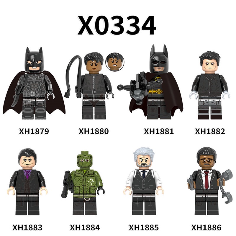 Bộ Lắp Ghép play Nhân Vật Batman DC Super Hero X0334