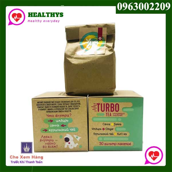 Trà Yoo Go Turbo Tea Siberian Của Nga - Hỗ Trợ Giảm Cân, Giảm Mỡ Bụng