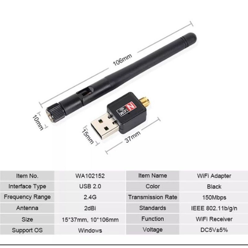SIÊU TỐC ĐỘ VỚI BỘ THU PHÁT SÓNG WIFI USB MÁY TÍNH BÀN LAPTOP HÀNG CHẤT LƯỢNG | BigBuy360 - bigbuy360.vn