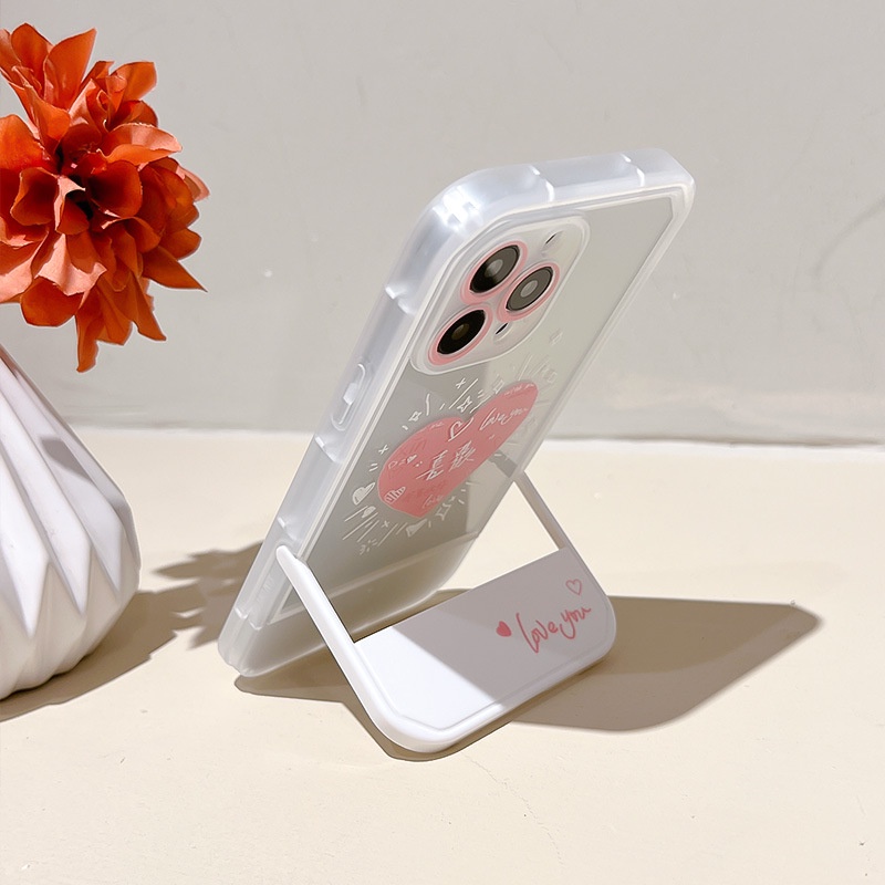 Ốp lưng iphoneỐp Điện Thoại  Kèm Giá Đỡ Tàng Hình Họa Tiết Hoạt Hình Dễ Thương Cho iphone 14 / 13Pro 12 / xs / 6 / 7 / 8PLUSDinuo case