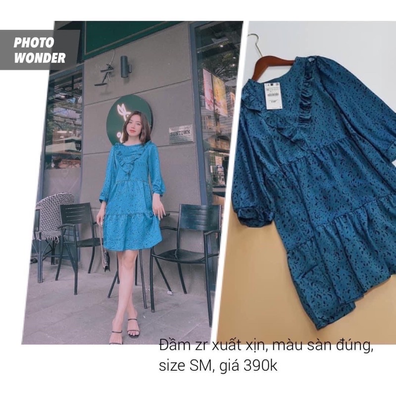 ĐẦM LỤA ZARA VNXK