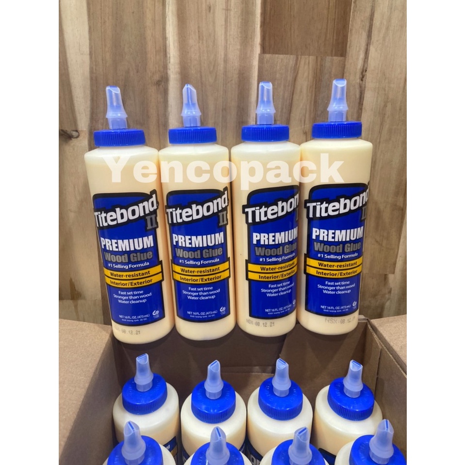 Keo dán gỗ Titebond[Hàng chính hãng][chai 473ml]