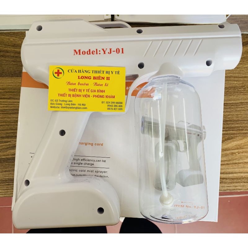 💥Súng Xịt Khử Khuẩn Atomizer /K5 Pro - Máy Diệt Khuẩn Cầm Tay,Súng Xịt Khử Khuẩn Nano 8 LED